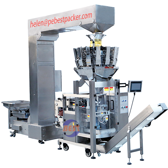 Machine à emballer remplissante de poids en vrac Machine de conditionnement de sucette de Namkeen Frymes